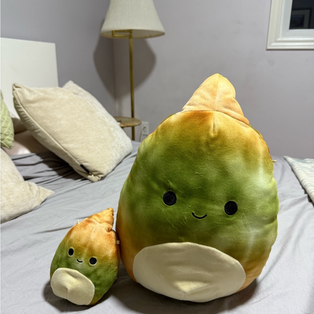 Squishmallows Avocado Plush Dino Duo